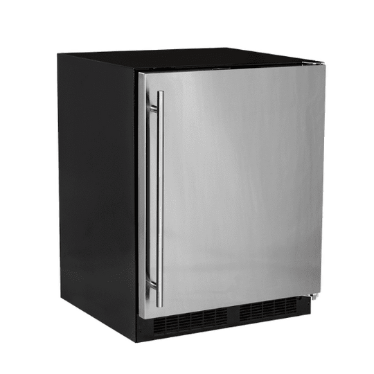 Marvel MARE224SS41A 24-In Low Profile Built-In Refrigerator With Maxstore Bin And Door Storage With Door Style - Stainless Steel, Door Swing - Right