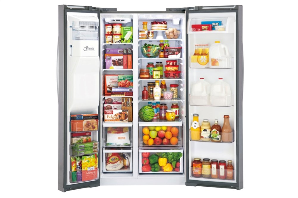 Lg LSXS26326S Side By Side Freestanding Refrigerator Town Appliance