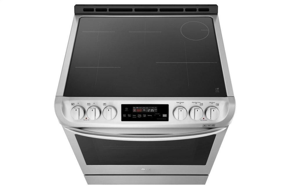 Lg LSE4616ST 6.3 Cu. Ft. Smart Wi-Fi Enabled Induction Slide-In Range With Probake Convection® And Easyclean®
