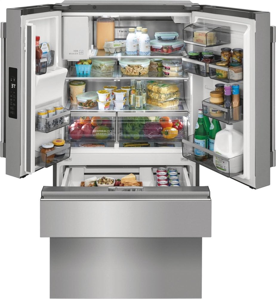 Frigidaire PRMC2285AF Frigidaire Professional 21.8 Cu. Ft. Counter-Depth 4-Door French Door Refrigerator