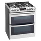 Lg LTG4715ST 6.9 Cu. Ft. Smart Wi-Fi Enabled Gas Double Oven Slide-In Range With Probake Convection® And Easyclean®