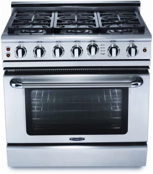 Capital GSCR366 Precision 36" Gas Self Clean Range