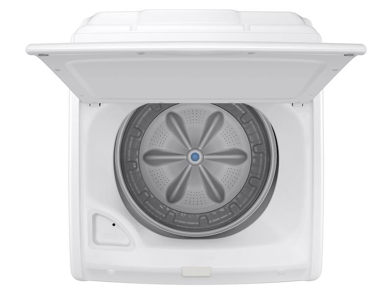 Samsung WA41A3000AW 4.1 Cu. Ft. Capacity Top Load Washer With Soft-Close Lid And 8 Washing Cycles In White