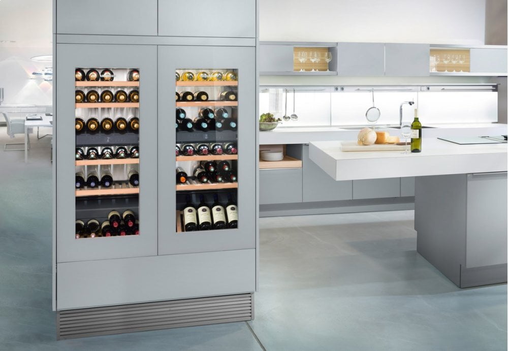 Liebherr HW4800 24" Built-In Multi-Temperature Wine Cabinet