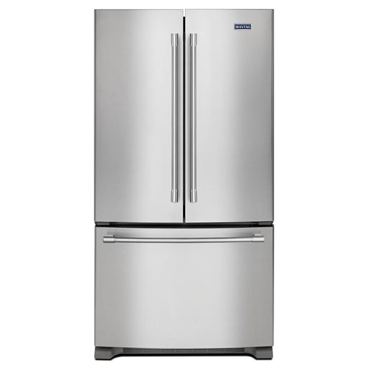 Maytag MRFF5036PZ 36-Inch Wide French Door Refrigerator With Water Dispenser - 25 Cu. Ft