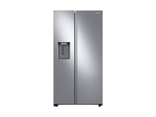 Samsung RS27T5200SR 27.4 Cu. Ft. Large Capacity Side-By-Side Refrigerator In Stainless Steel
