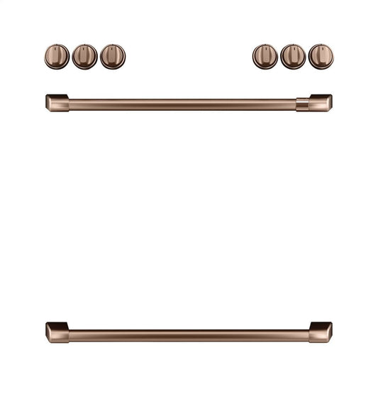 Cafe CXFCGHKPMCU Café Front Control Gas Knobs And Handles - Brushed Copper