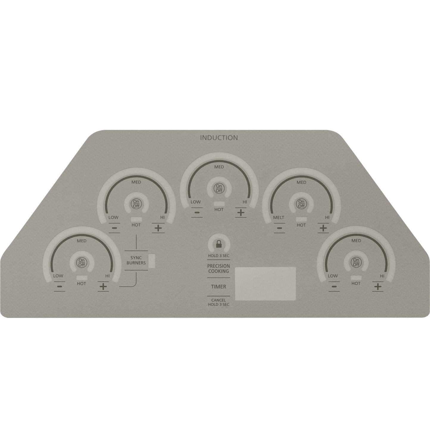 Monogram ZHU36RSPSS Monogram 36" Induction Cooktop