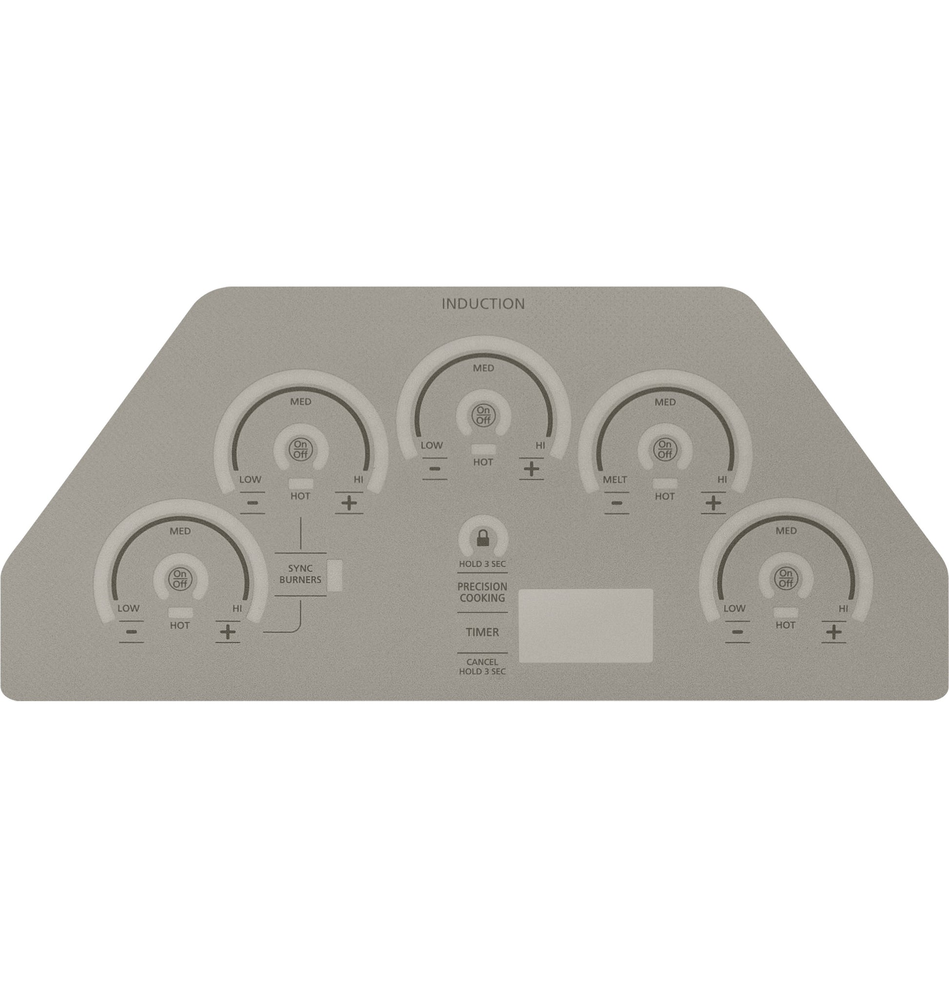 Monogram ZHU36RSPSS Monogram 36" Induction Cooktop