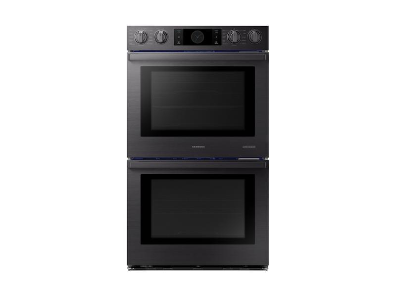 Samsung NV51M9770DM 30" Flex Duo&#8482; Chef Collection Double Wall Oven In Matte Black Stainless Steel
