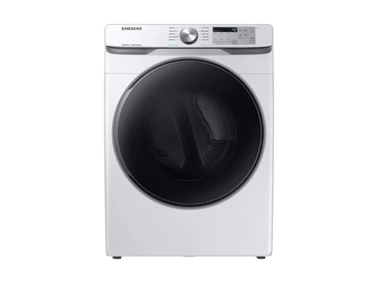 Samsung DVG45R6100W 7.5 Cu. Ft. Gas Dryer With Steam Sanitize+ In White