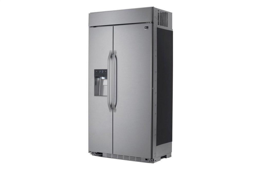 Lg LSSB2692ST Lg Studio 26 Cu. Ft. Smart Wi-Fi Enabled Side-By-Side Refrigerator