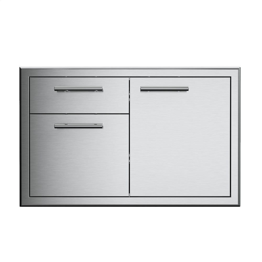 Xo Appliance XOG36COMBO 36In Single Roll Out Door And Drawer