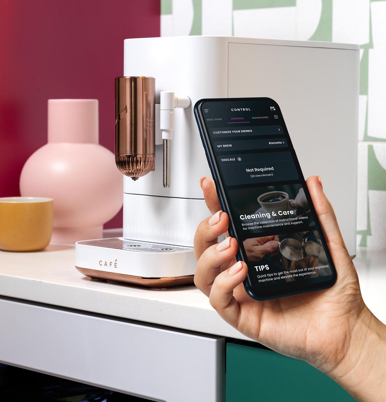 Cafe C7CEBBS4RW3 Café™ Affetto Automatic Espresso Machine + Frother