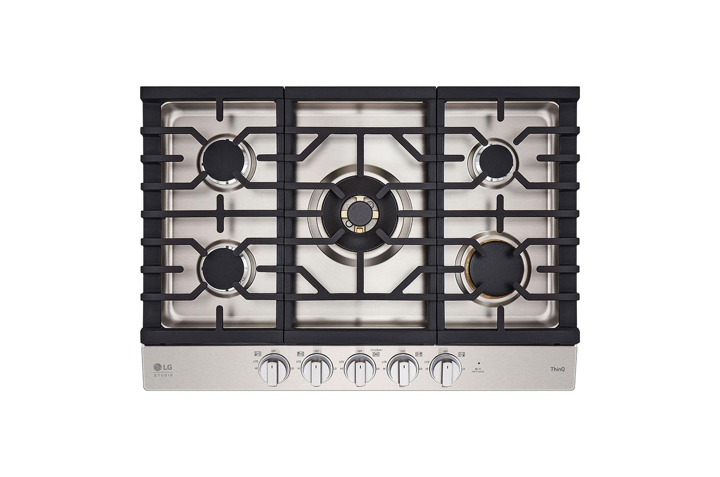Lg CBGS3028S Lg Studio 30" Ultraheat™ Gas Cooktop With Easyclean®