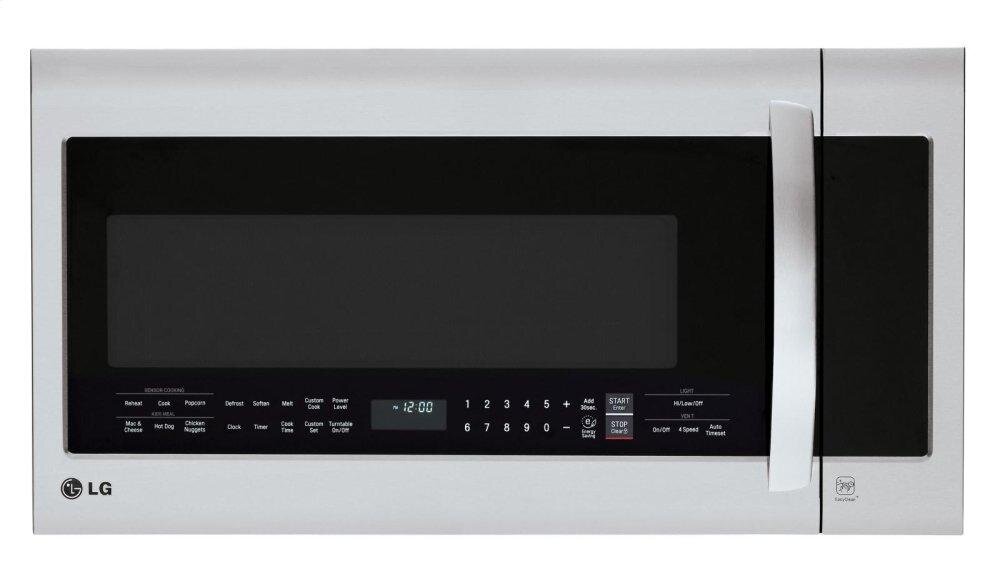Lg LMVM2033ST 2.0 Cu. Ft. Over-The-Range Microwave Oven With Easyclean®