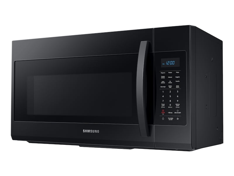 Samsung ME19R7041FB 1.9 Cu Ft Over The Range Microwave With Sensor Cooking In Black
