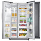 Samsung RH25H5611SR 25 Cu. Ft. Food Showcase Side-By-Side Refrigerator With Metal Cooling In Stainless Steel