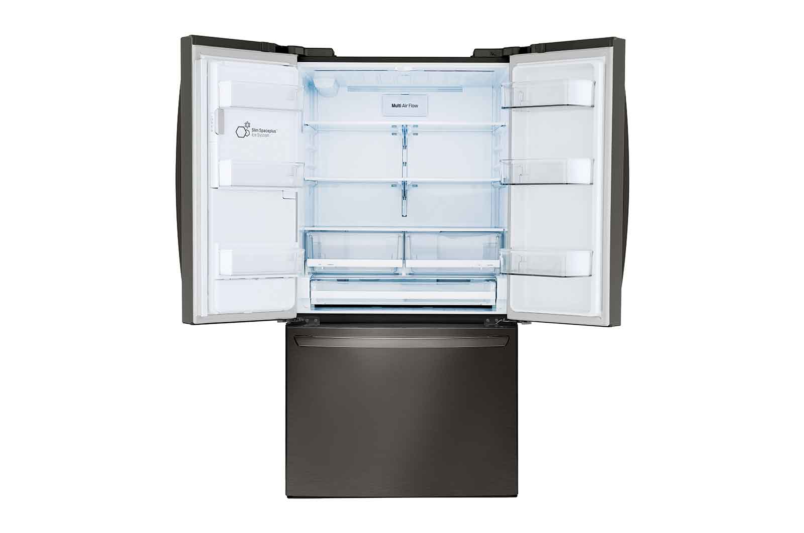 Lg LRFS28XBD 28 Cu.Ft 3 Door French Door, Standard Depth, Ice And Water With Single Ice