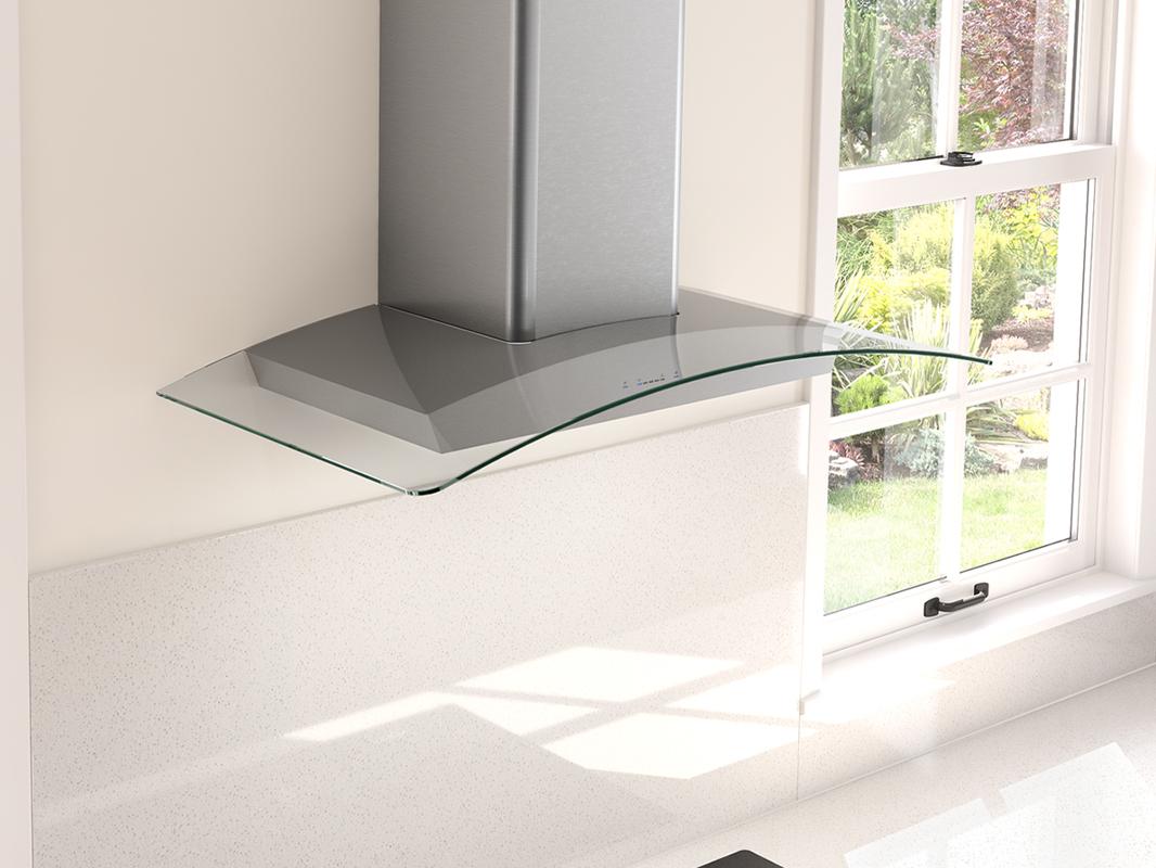 Zephyr ZRVM90CBSGG 36" Ravenna Wall
