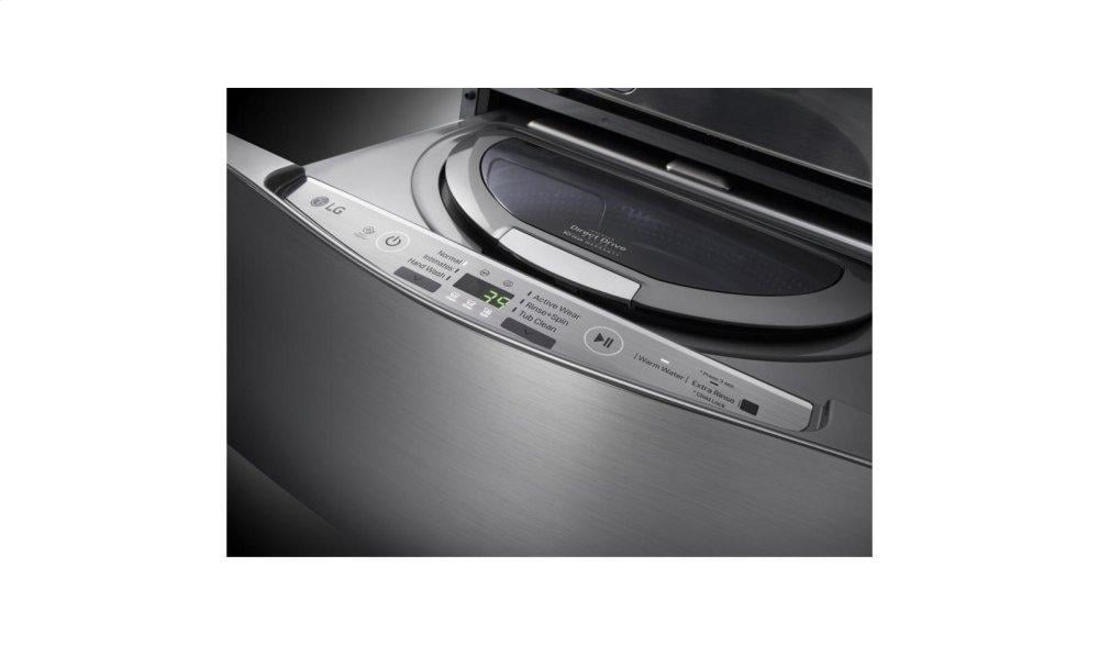 Lg WD200CV 1.0 Cu. Ft. Lg Sidekick™ Pedestal Washer, Lg Twinwash™ Compatible