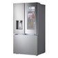 Lg LRYKS3106S 31 Cu. Ft. Smart Standard-Depth Max™ French Door Refrigerator With Four Types Of Ice And Mirror Instaview®