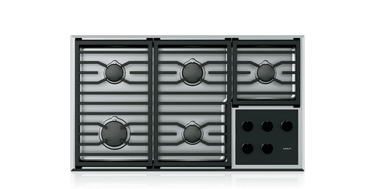 Wolf CG365TS 36" Transitional Gas Cooktop - 5 Burners