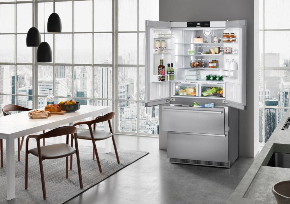 Liebherr CBS2082 36" Fridge-Freezer With Biofresh And Nofrost