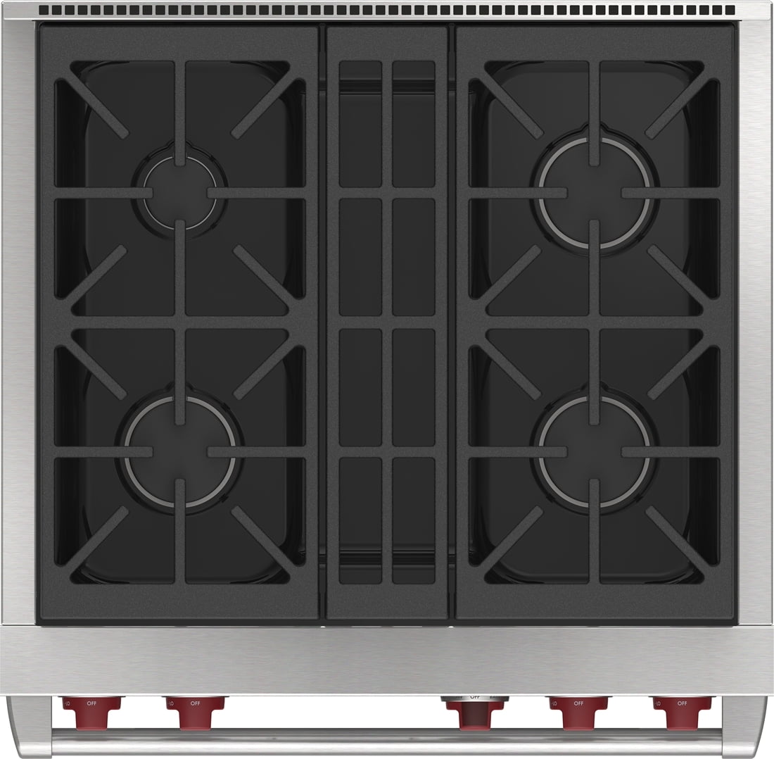 Wolf DF30450SPLP 30" Dual Fuel Range - 4 Burners