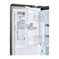 Lg LRMXS2806D 28 Cu Ft. Smart Double Freezer Refrigerator With Craft Ice™