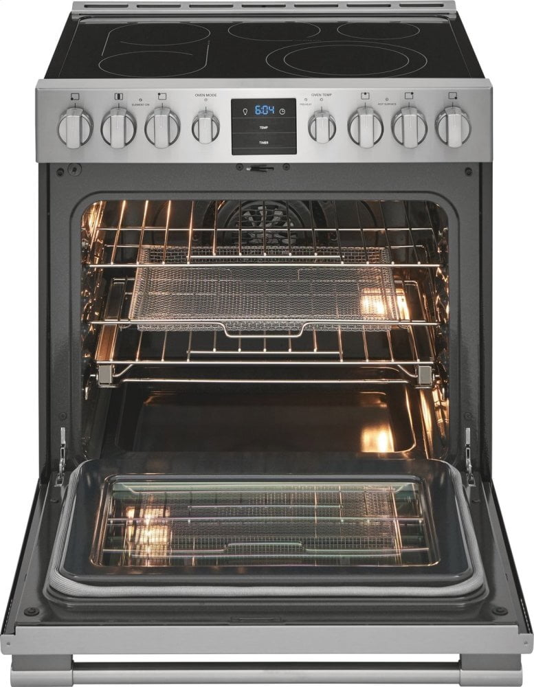 Frigidaire PCFE3078AF Frigidaire Professional 30'' Front Control Electric Range With Air Fry