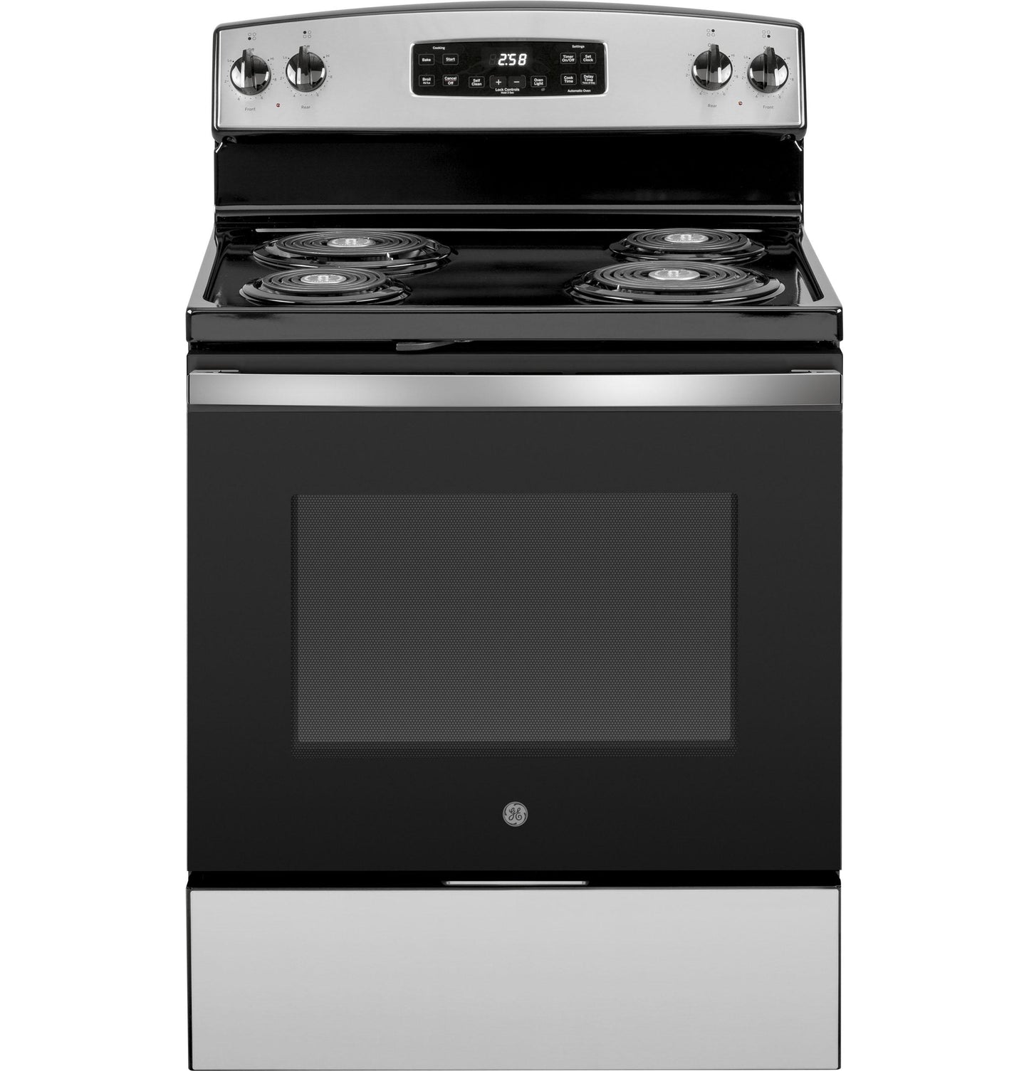Ge Appliances JB258RTSS Ge® 30" Free-Standing Self-Clean Electric Range