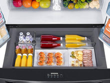 Samsung RF22KREDBSG 22 Cu. Ft. Food Showcase Counter Depth 4-Door French Door Refrigerator In Black Stainless Steel