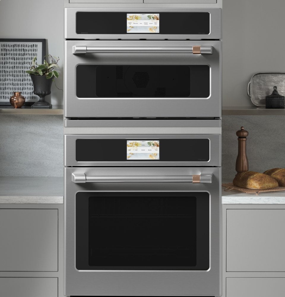 Cafe CSB912P2NS1 Café 27" Smart Five In One Oven With 120V Advantium® Technology
