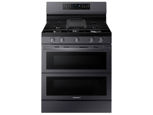 Samsung NX60A6751SG 6.0 Cu. Ft. Smart Freestanding Gas Range With Flex Duo™ & Air Fry In Black Stainless Steel