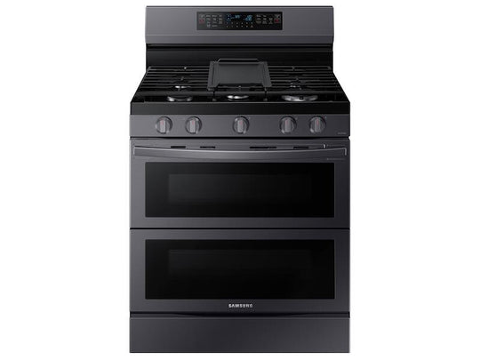 Samsung NX60A6751SG 6.0 Cu. Ft. Smart Freestanding Gas Range With Flex Duo™ & Air Fry In Black Stainless Steel