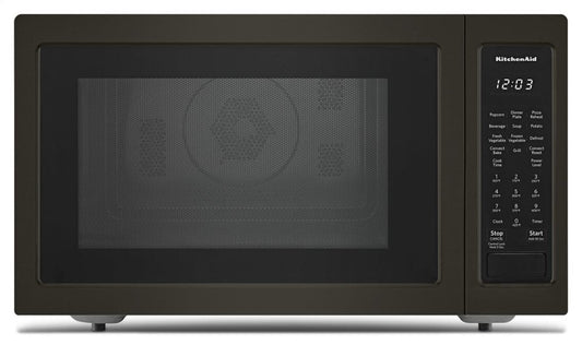 Kitchenaid KMCC5015GBS 21 3/4" Countertop Convection Microwave Oven With Printshield™ Finish - 1000 Watt - Black Stainless Steel With Printshield™ Finish