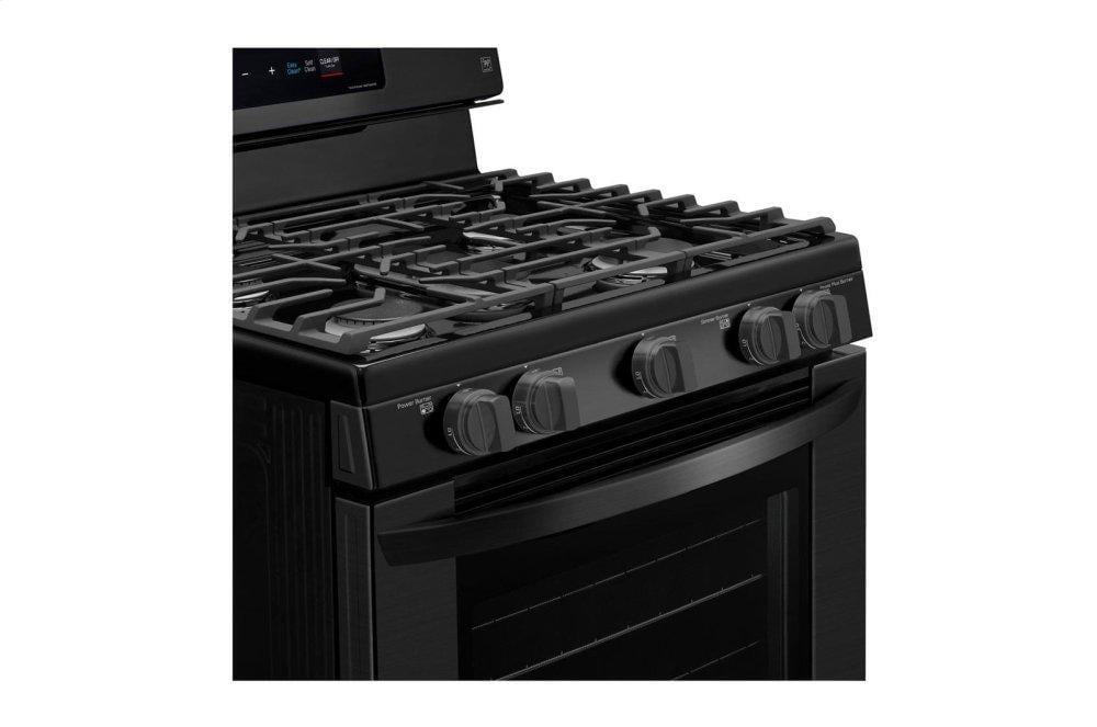 Lg LRG3194BM 5.4 Cu. Ft. Gas Single Oven Range With Fan Convection And Easyclean®