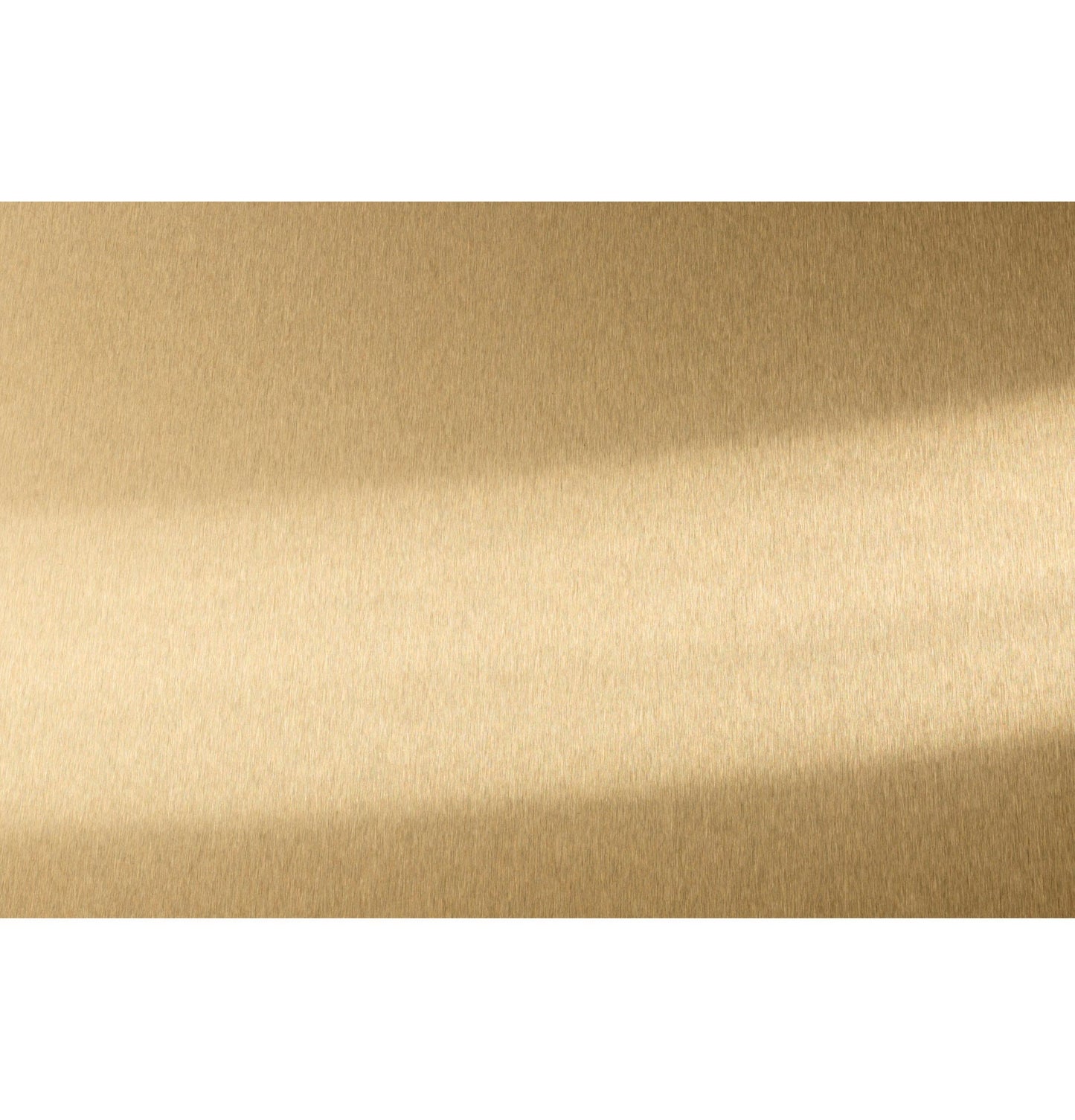 Monogram ZK1BN369VLH Monogram 36" Lh Column Panel Brass Designer Collection