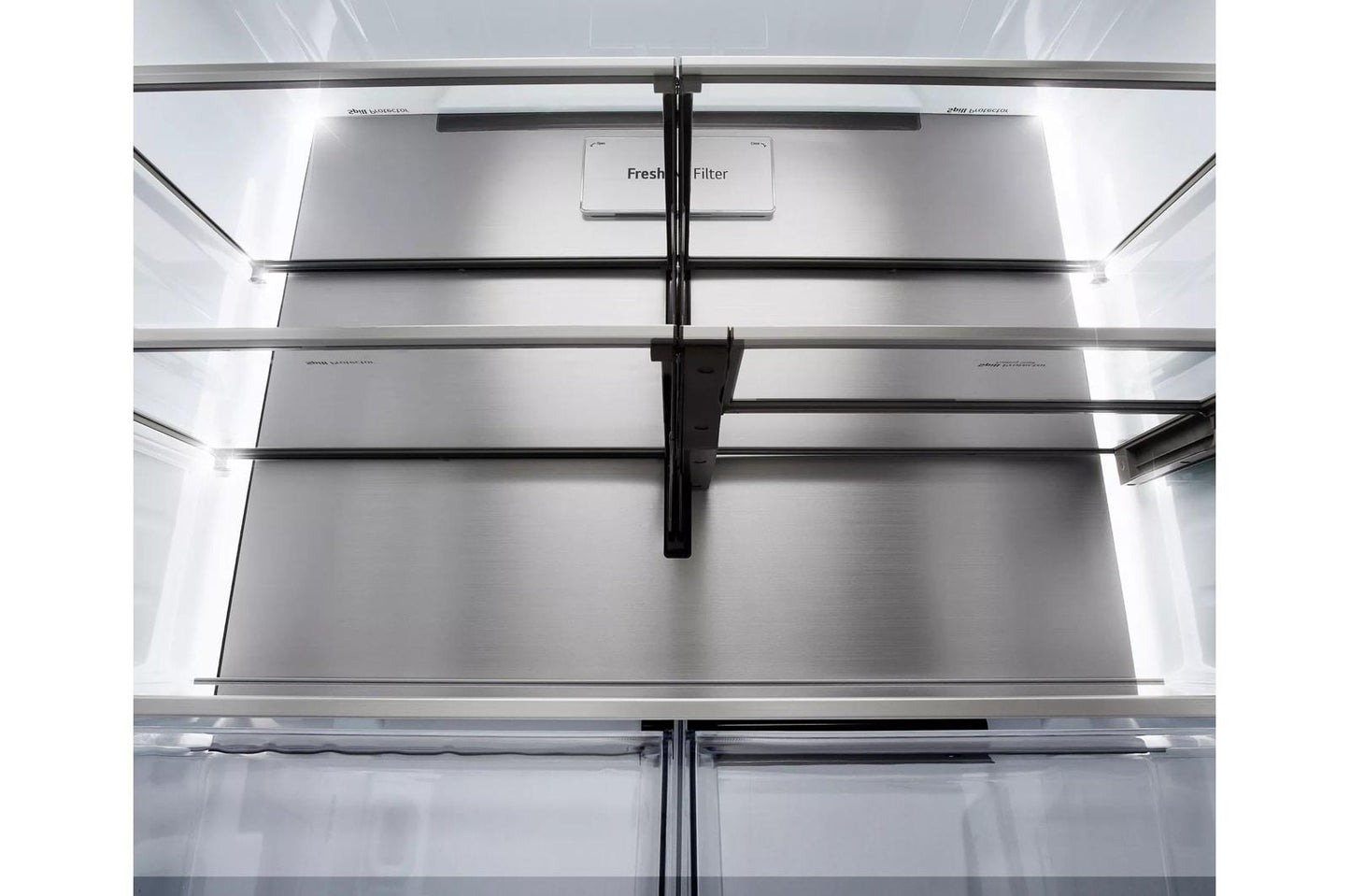 Lg LRYKS3106D 31 Cu. Ft. Smart Standard-Depth Max™ French Door Refrigerator With Four Types Of Ice And Mirror Instaview®