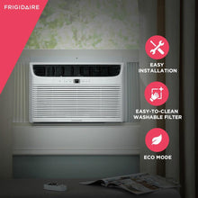 Frigidaire FHWE252WA2 Frigidaire 25,000 Btu Window Air Conditioner With Supplemental Heat And Slide Out Chassis
