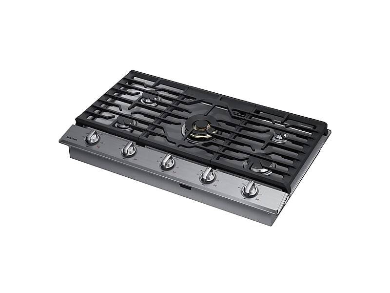Samsung NA36N7755TS 36" Gas Cooktop With 22K Btu Dual Power Burner In Stainless Steel