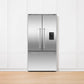 Fisher & Paykel RF201ACUSX1N Freestanding French Door Refrigerator Freezer, 36