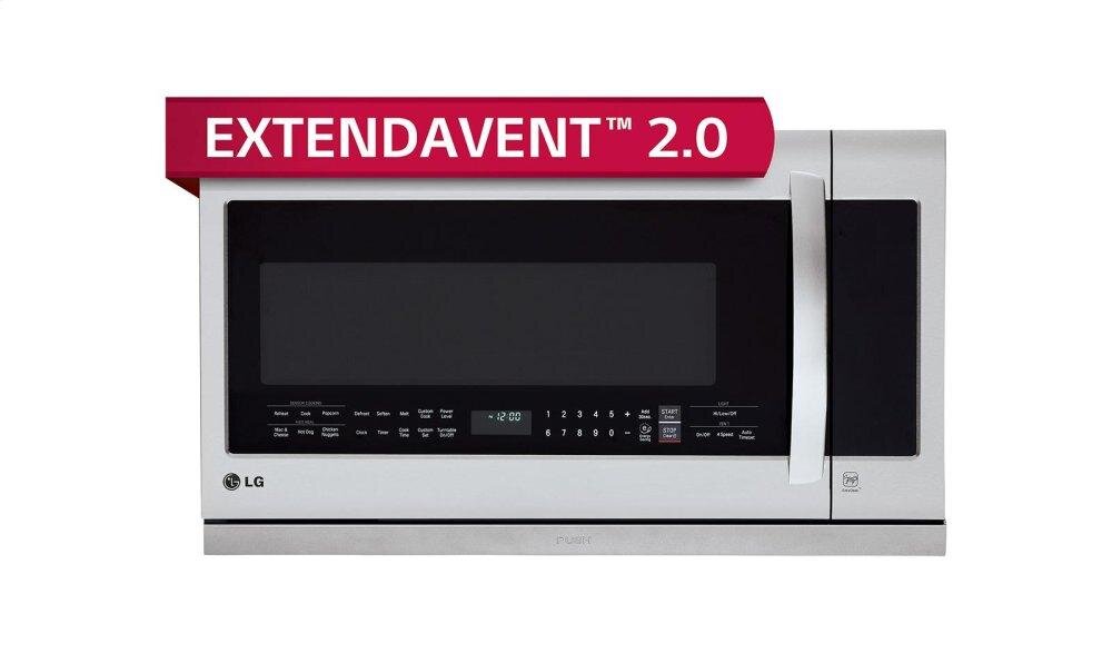Lg LMHM2237ST 2.2 Cu. Ft. Over-The-Range Microwave Oven With Easyclean®