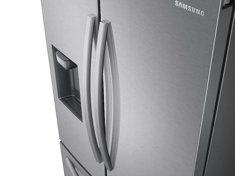 Samsung RF27T5201SR 27 Cu. Ft. Large Capacity 3-Door French Door Refrigerator With External Water & Ice Dispenser In Stainless Steel