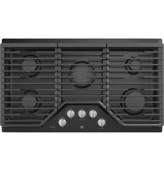 Ge Appliances PGP7036DLBB Ge Profile™ 36" Built-In Gas Cooktop With Optional Extra-Large Cast Iron Griddle