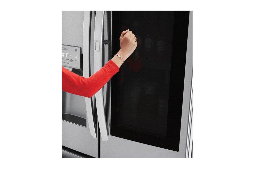 Lg LMXS28596S 28 Cu. Ft. Smart Wi-Fi Enabled Instaview™ Door-In-Door® Refrigerator
