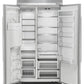 Kitchenaid KBSD602ESS 25.0 Cu. Ft 42-Inch Width Built-In Side By Side Refrigerator With Printshield™ Finish - Stainless Steel With Printshield™ Finish