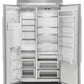 Kitchenaid KBSD612ESS 25.0 Cu. Ft 42-Inch Width Built-In Side By Side Refrigerator - Stainless Steel