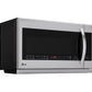 Lg LMHM2237ST 2.2 Cu. Ft. Over-The-Range Microwave Oven With Easyclean®